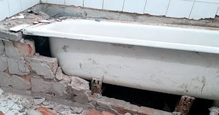 Демонтаж ванной комнаты в Апшеронске - стоимость работ от 826 руб. | Сварной-Пшр